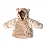 Lapsed roosa kerge puffer jope
