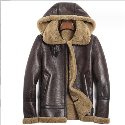 Meeste nahast Sherpa Bomber jope