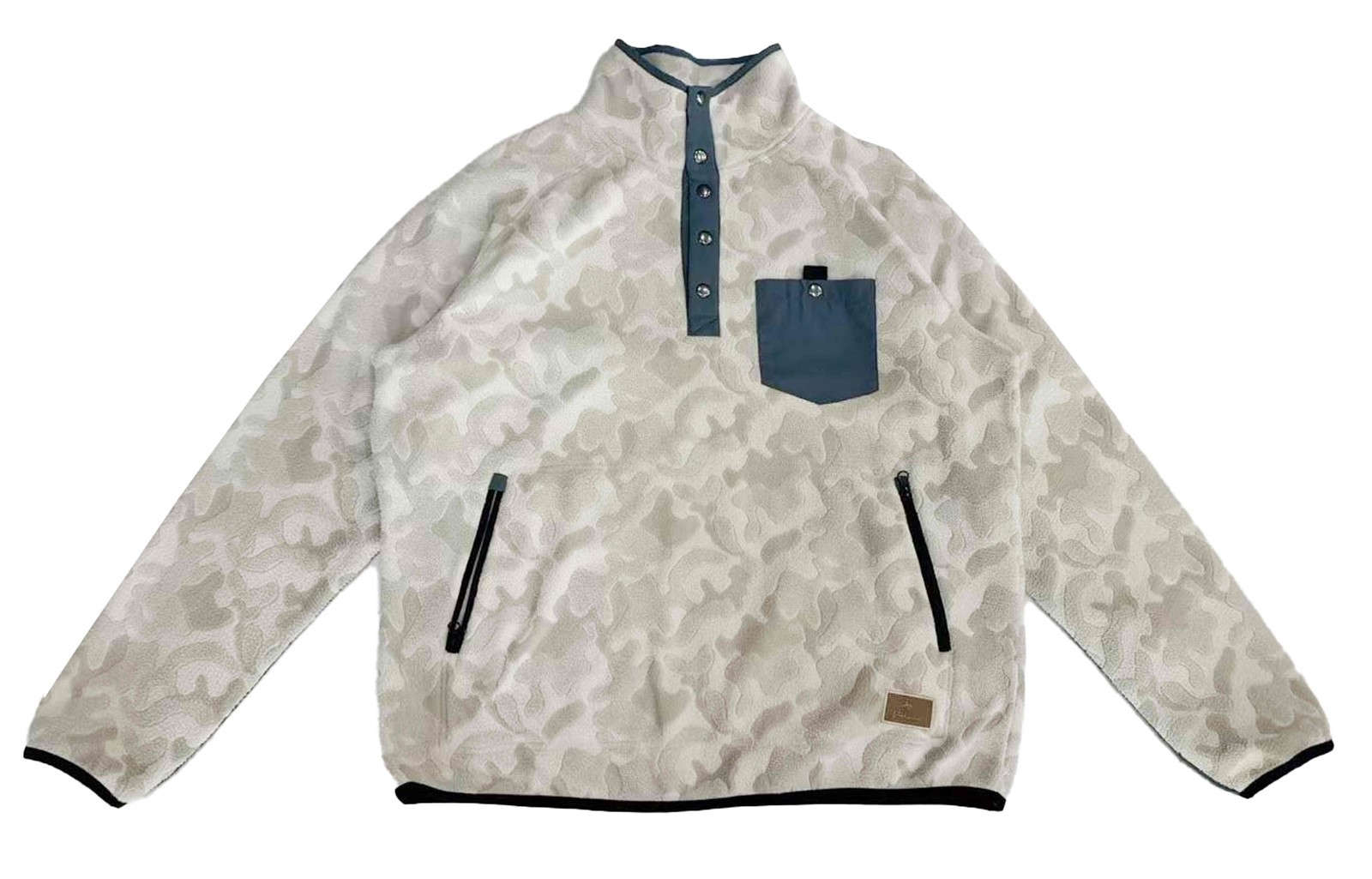Jaquard Fleece Pullover Mens Jaquard Fleece Pullover Mens
