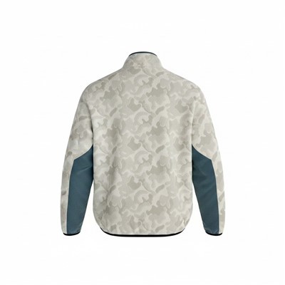 Jaquard Fleece Pullover Mens suppliers