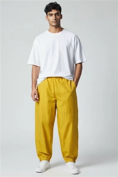 Men's Yellow Track Pant factory